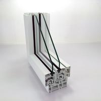 Upvc sliding window profile - 88# three rails