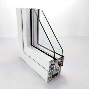 upvc sliding window profile - 80# three rails